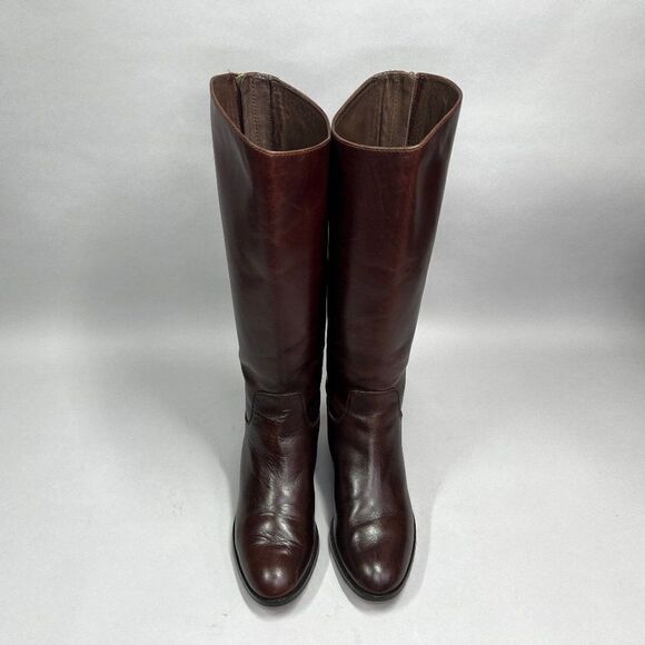 Cole Haan Women's Size 6 Arlington Brown Leather Riding Boots - Picture 3 of 12